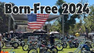 Born-Free 2024 Custom Motorcycle Show First Look #DicEtv