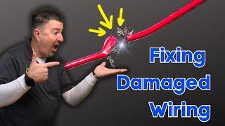 Fixing Damaged Electrical Wires (How To)