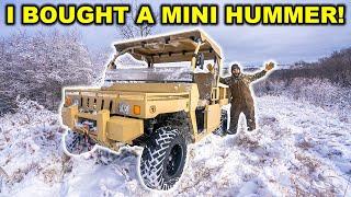 I Bought a MINI Off-Road HUMMER!!! (Immediately Crashed It)