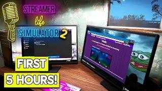 RAGS To RICHES Starting My Streaming Career Now! (Streamer Life Simulator 2)