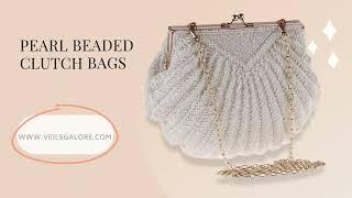 Pearl Beaded Clutch Bags