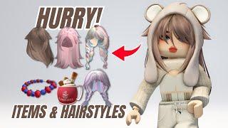 GET 12+ NEW ROBLOX FREE ITEMS & HAIRSTYLES 