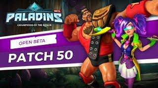 Paladins - Open Beta 50 Patch Overview