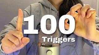 ASMR 4분 안에 100가지 트리거 Tingly!