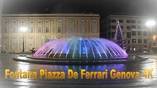 󠁧󠁢󠁥󠁮󠁧󠁿 Piazza De Ferrari - Genova - 4K 