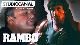 Rambo’s Final Standoff with the Sheriff | Rambo I with Sylvester Stallone & Brian Dennehy