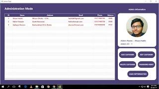 ATM Management System In JavaFX and Maven (Netbeans & Sqlite Database)