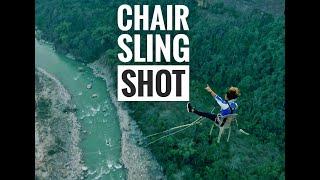 Chair Sling Shot at the World's Highest Canyon Swing(228m)