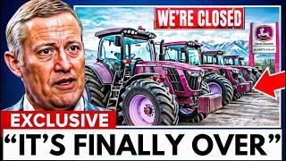 HAPPENING NOW!! John Deere CEO HALTS the $34.05 Billion American Farming Industry With This UPDATE