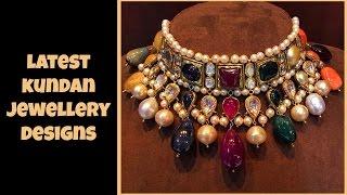 Latest Kundan Jewellery Designs