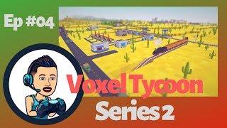 #4 Voxel Tycoon SEASON 2 | Double Tracks, Train Signals