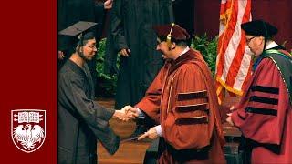 Physical Sciences Division Diploma and Hooding Ceremony, Spring 2015