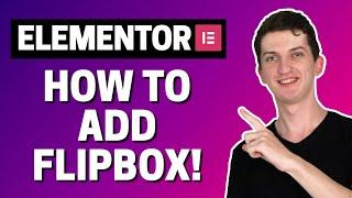 How To Add FlipBox In Elementor