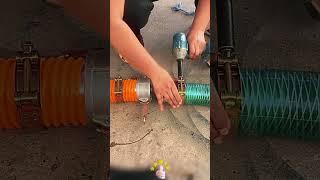 Quick - connection auxiliary tools for thick pipes