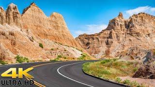 Badlands National Park Scenic Loop Drive 4K South Dakota