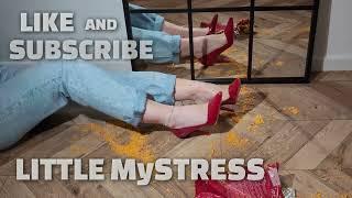 Little MyStress  ASMR & Simple Ways to Relieve Stress Crush crunchy things food RED Hells CHIPS