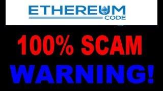 Ethereum Code Review - DONT Waste Money with Ethereum SCAM (Warning)