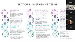 Section 8, Mainstream, & Emergency Vouchers - May 24,2022 MFP Training Sessions.