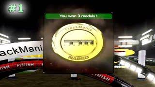 Trackmania Nations Forever Walkthrough #1 First Medal!