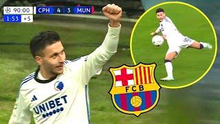 Roony Bardghji vs Man United | WINNING GOAL | BARCA TARGET | TOP TALENT ⭐️
