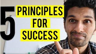 My 5 Essential Principles for Success | Success Principles | Personal Finance 101 and Investing