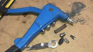 HOW TO INSERT A NUT WITH A RIVET POP GUN