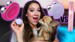 Comparing Foreo Bear Mini VS Nuface Mini | Reviewing Foreo BEAR