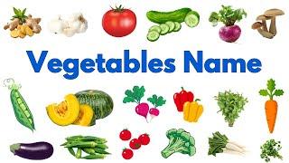 VEGETABLES NAME for Toddlers | Part 2 | First words for babies | English vocab