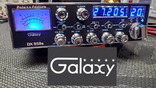 Galaxy DX 959b ready to go for Double Eagle CB Radio