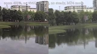 Sony HDR-AS200 vs HDR-AS15 outdoor test (mp4 mode)