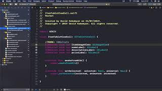 31 Load Items and itemTableViewCell