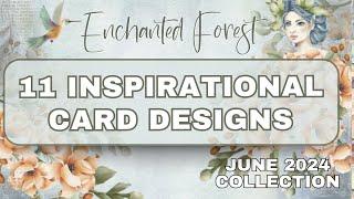 CREATIVE CARD MAKING IDEAS & DESIGNS | JUNE 2024 UNIQUELY CREATIVE collection | Birthday card ideas