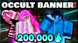 Spending 200,000 wisps on the Occult banner | Anime Vanguards