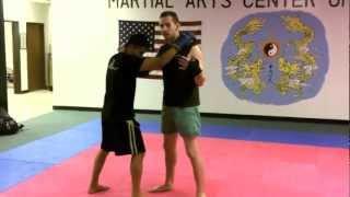 Martial Arts Center of Plano - Technique of the Week : Monkey Flip / Roll from Clinch