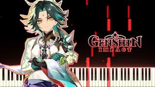 Lovers' Oath (Guizhong's Lullaby) - Genshin Impact OST | [Piano Cover] (Synthesia)「ピアノ」