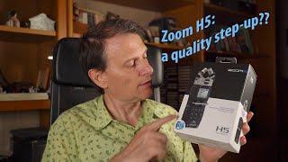  Audio pro for your videos: ZOOM H5 review with test and comparison vs Tascam DR-40x