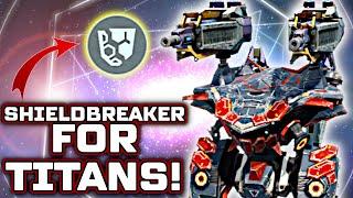 Unbelievable! Titans Now Have Shield Breaker Ability! w/ THOR Mothership | War Robots Gameplay WR