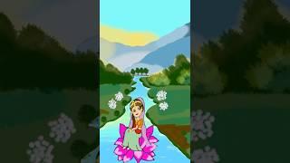 Radha Rani aa rahi hain ️ #radharani #radhakrishnacartoon   #cartoon #shorts #viralshorts