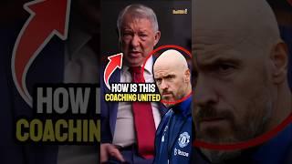 Sir Alex Ferguson thinks Ten Hag is destroying Manchester United.️