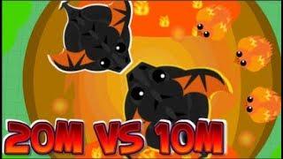 mope.io//pllexx h20//20m BlackDragon vs 10m Epic Fight//new phoenix animation on beta