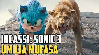 Incassi: Sonic 3 Sconfigge Mufasa! Scontro Già Finito? - Matioski Clip