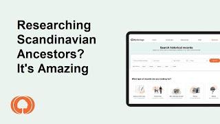 Researching Scandinavian Ancestors? It's Amazing