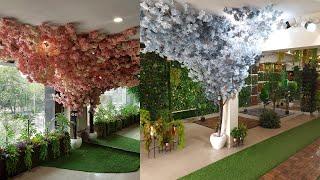 One Stop Decor Solutions for Artificial Grass Vertical Garden Green Bushes  & Artificial Plants