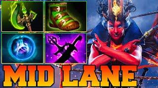 20 Kills QOP Dota 2 Mid - Best Queen Of Pain Dota 2 Pro Gameplay Guide Build 7.35