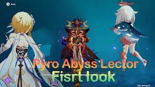 A Friendly Abyss lector - Pyro Abyss Lector