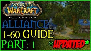 [Classic WoW] Pt. 1: Elywnn Forest 1-12 *UPDATED* (Alliance 1-60 Guide)