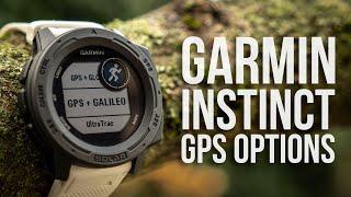 Garmin Instinct GPS Explained [GPS/Glonass/Galileo/UltraTrac]