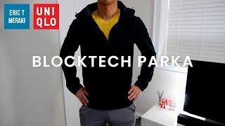 [UNIQLO HAUL] MEN'S BLOCKTECH PARKA REVIEW | INFO & FIT GUIDE