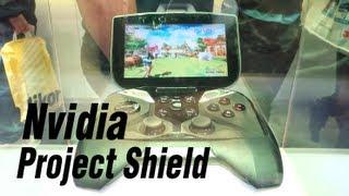 Nvidia Project Shield at CES13