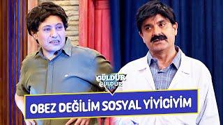 Obez Değilim Sosyal Yiyiciyim! - Güldür Güldür Show
